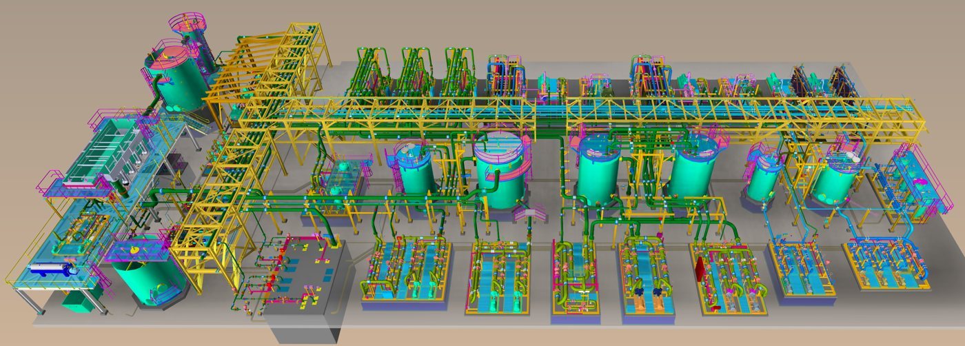 Wastewater recycling engineering